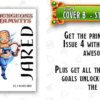 Dungeons & Dimwits - Issue 4 (Cover B)