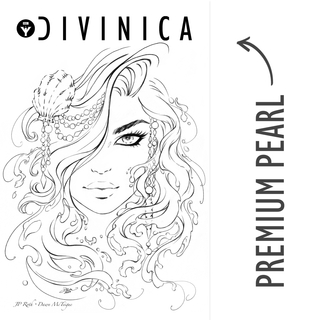 Divinica 1: Veiled Aphrodite Lineart Edition - Premium Pearl