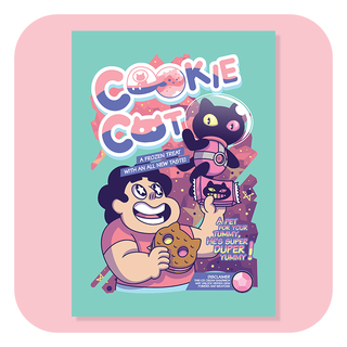A4 Print - Cookie Cat
