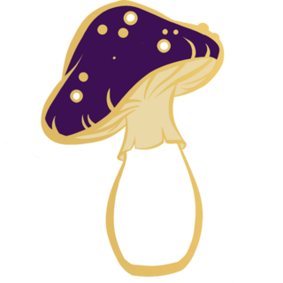 Mini Mushroom Purple
