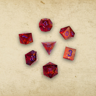 Penny Dragon Premium Red Resin Dice