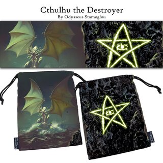 Extra Large "Cthulhu The Destroyer" Dice Bag