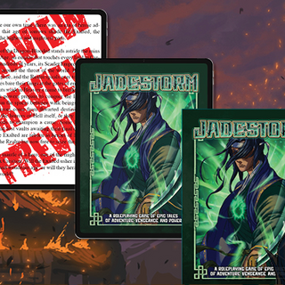 [Pre-Order] Jadestorm hardcover book + PDF combo