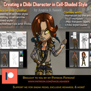 Premium Tutorial - Creating a Chibi Character in Cell-Shaded Style