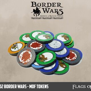 FOW-BW02 BORDER WARS - MDF TOKENS