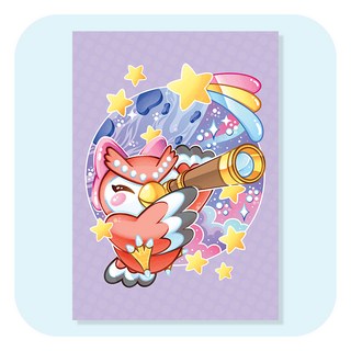 Animal Crossing Celeste A4 Print