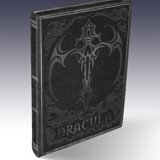 NOIR Glow-In-The-Dark BLACK Edition of Dracula Illuminated book