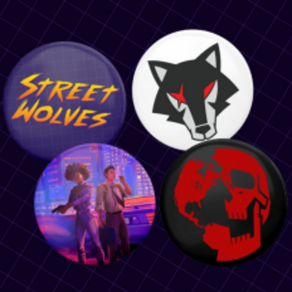 Street Wolves Pins