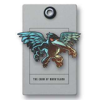 Crow of Mana'Olana Enamel Pin - Series 1