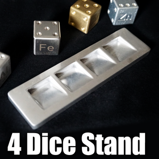 4 Dice Aluminum Stand (NEW)