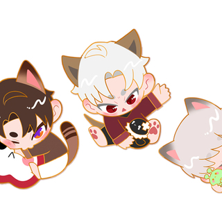 Cat Butler Enamel Pins