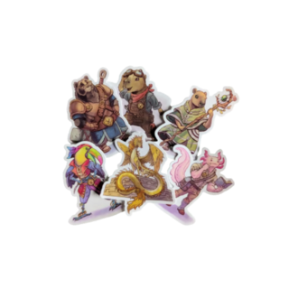 NPC Vinyl Sticker Pack