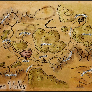 Evergreen Valley Map