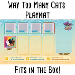 Way Too Many Cats Playmat
