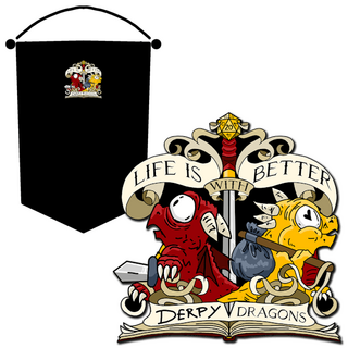Derpy Dragon banner