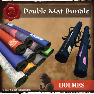 Double Holmes 36" x 72" Game Mat Bundle