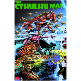 The Cthulhu Man #1 X-Men Electrica Cover