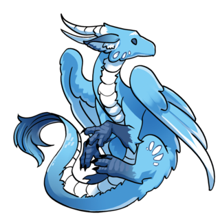 Blue Dragon sticker