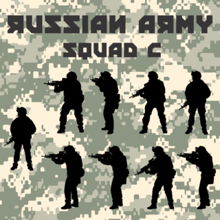 Russian Army Squad C (9 Figures)