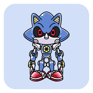 Enamel Pin - Metal Sonic