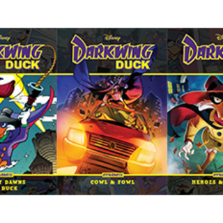 SIGNED Darkwing Duck HC set