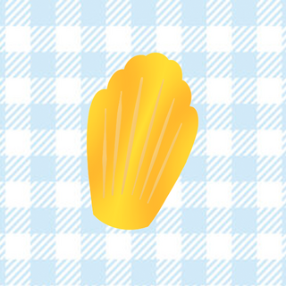 Gold Madeleine Pin