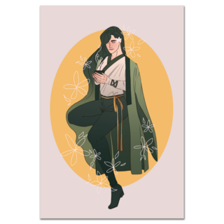 Jasmine Tea 6x9 Print