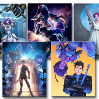 Temerity Art Print Set