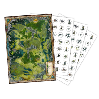 Fold-out Map and Sticker Sheets Upgrade