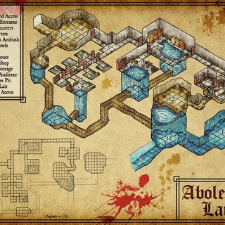 The Aboleth's Lair Map