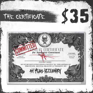 Shawn Coss Signature Certificate Sticker