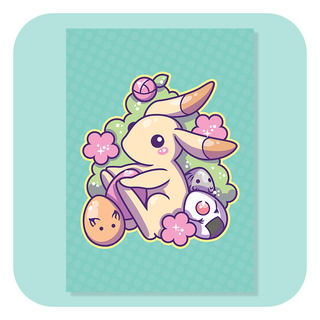 A6 Postcard - Easter Momoji