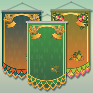 Pin banner