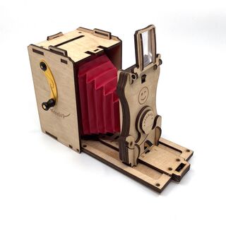 Jollylook Pinhole DIY camera kit (Natural Wood)