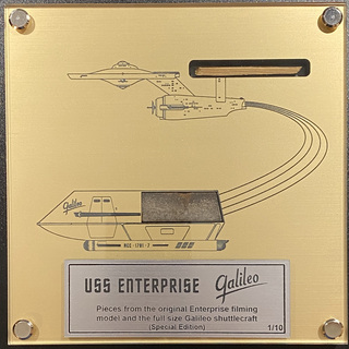 Pieces of the 11 foot Enterprise and Galileo Prop (Special Edition)
