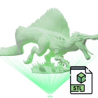 Not-So-Miniature Spinosaurus [STL]