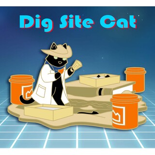 Dig Site Cat