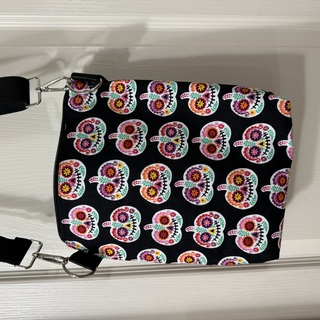 Sugar Skull Pumpkins Crossbody Purse