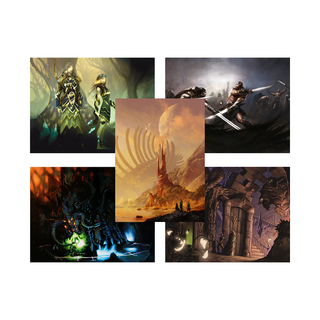 Violet Dawn Print Set