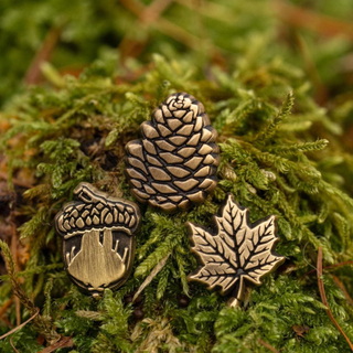 ForestTreasure Brass Mini Pins