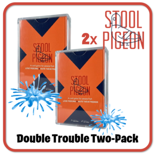 2x Double Trouble - Stool Pigeon Pocket / Waterproof Games