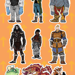 ValhalLaw Sticker Sheet