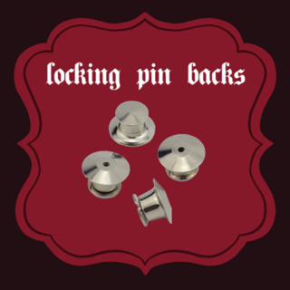 LOCKING PIN BACKS