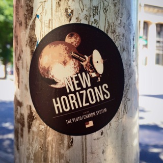 New Horizons 3.5" Sticker