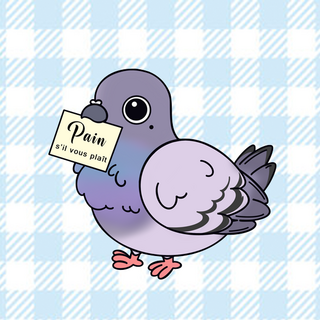 Pigeon Pain Please Pin