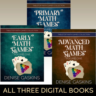 Digital 3-Booklet Math Games Set
