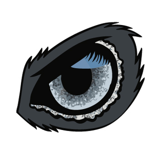 Raven Eye 1.5" Mini Pin