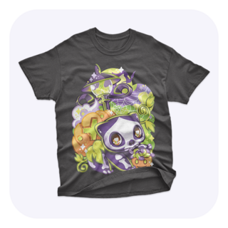 T-Shirt - Pokemon - Bulbasaur Halloween