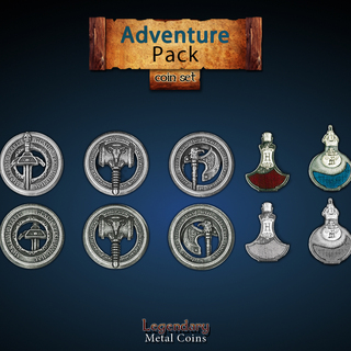 Adventure Pack Coin Set