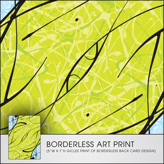 POLLOCK Borderless ART PRINT